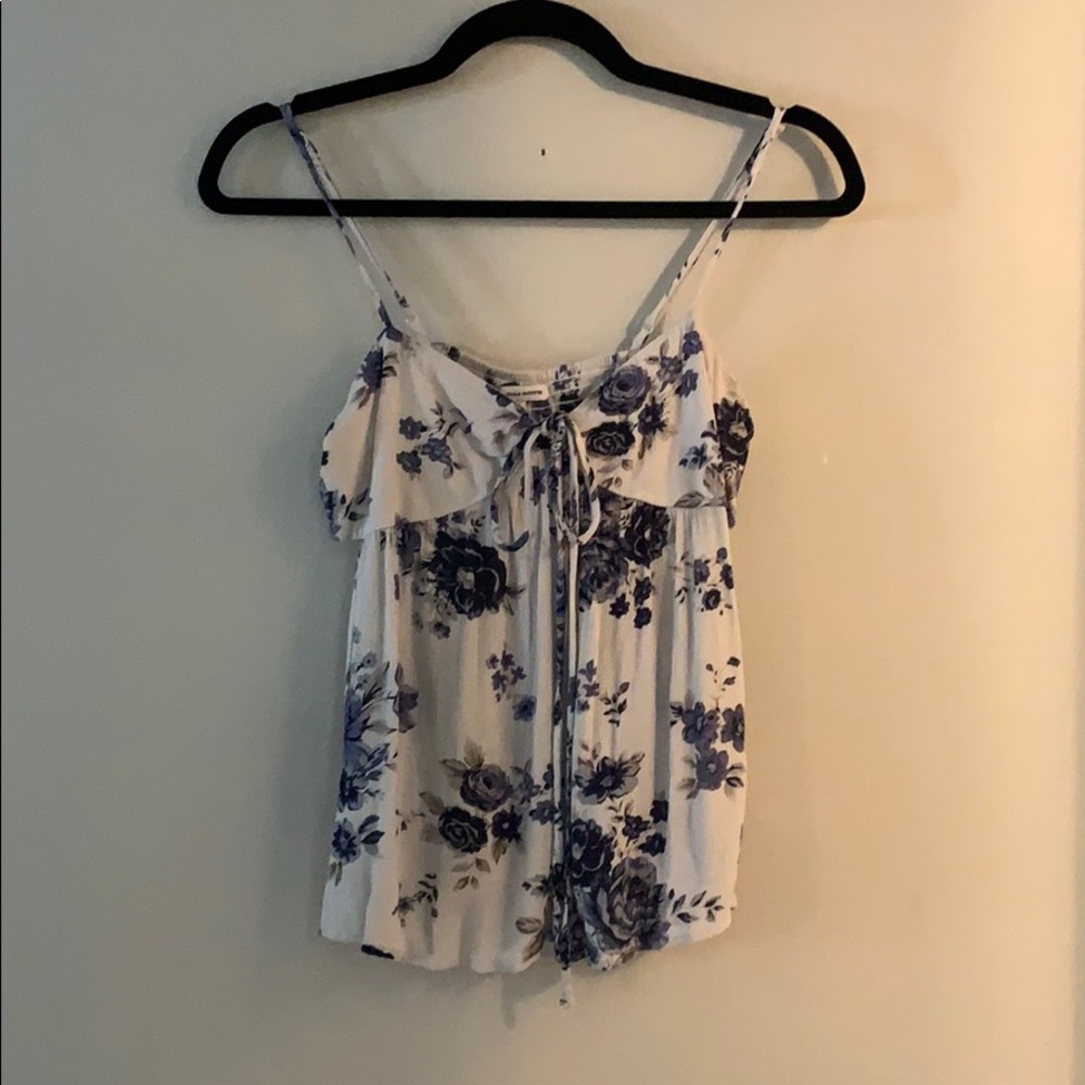 Floral tank top